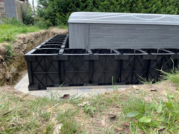 Spa-Frame Whirlpool Teilversenkung Einbaurahmen A1 (180-205 cm 