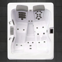 Bullfrog A5d Whirlpool Outdoor Snow Draufsicht