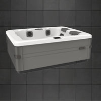 Bullfrog A5D Seitenansicht Whirlpool Snow Coastal Grey