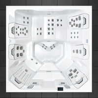 Bullfrog M8 Outdoor Whirlpool Draufsicht