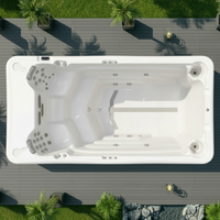 Danube Riverjet Draufsicht SwimSpa Wellis