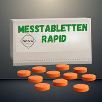 Messtabletten Rapid für Schütteltest