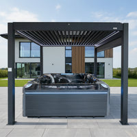Wellis MotionFlex Pergola mit Whirlpool Outdoor