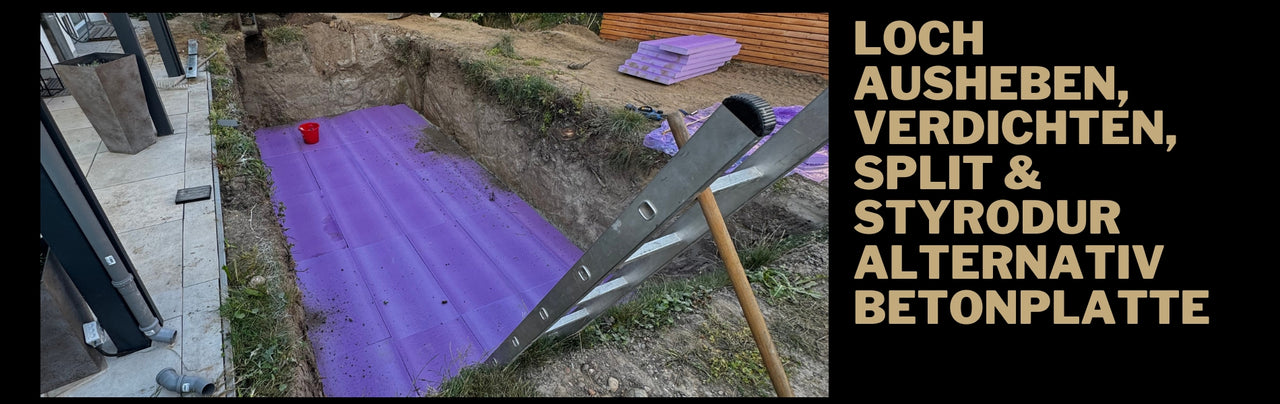  SwimSpa Einbau im Garten