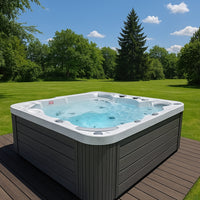 Wellis Jupiter Outdoor Whirlpool WSG im Garten