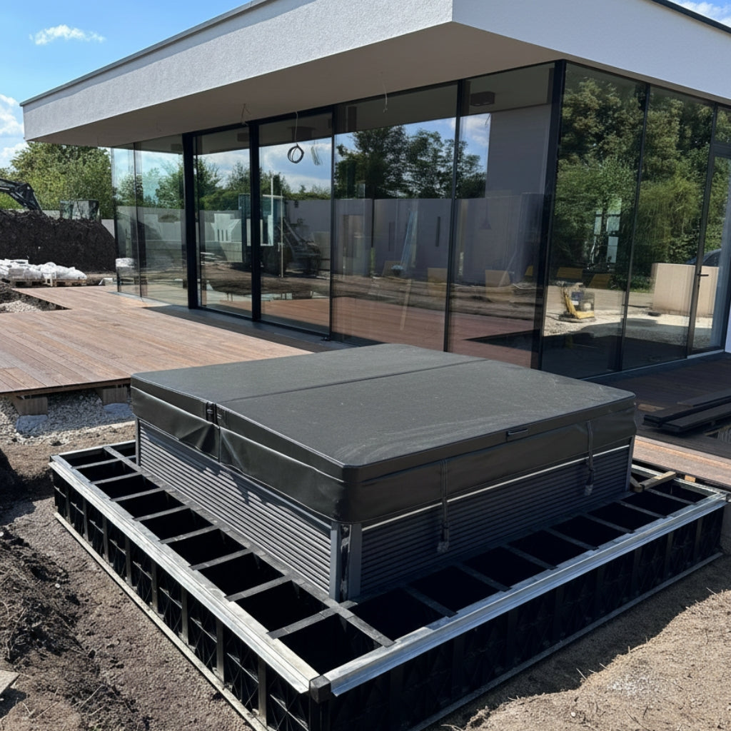 Spa-Frame Whirlpool Teilversenkung