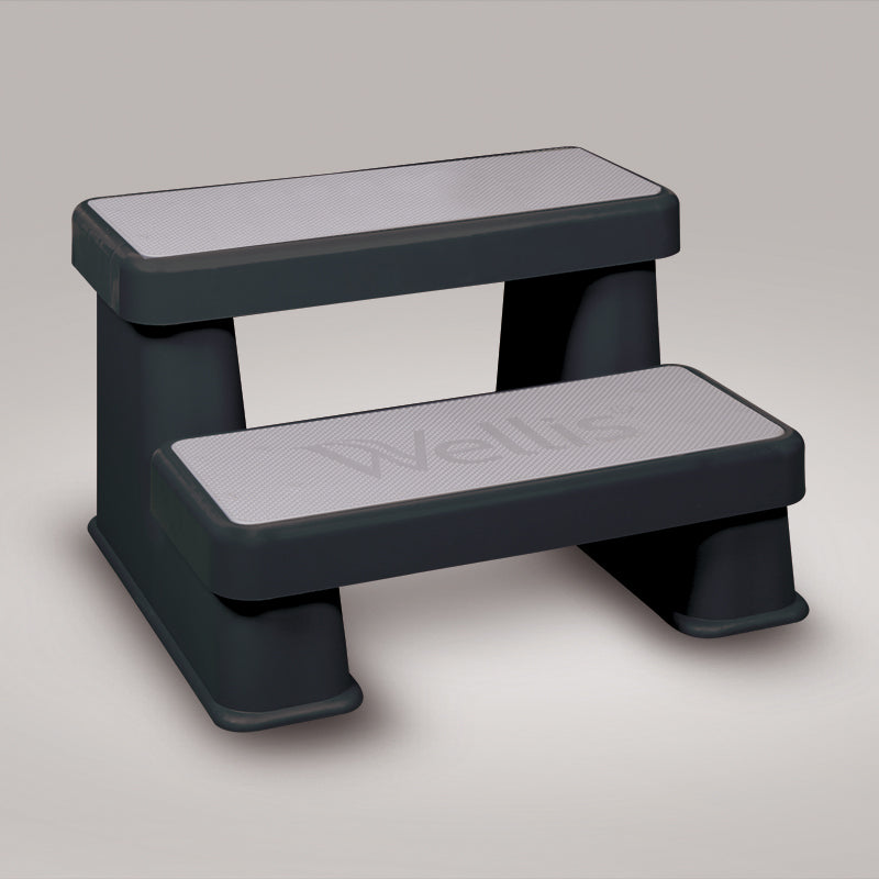 Einstiegstreppe Wellistep mit Wellis Logo