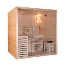  Serenis finnische Sauna 180×150×210 cm